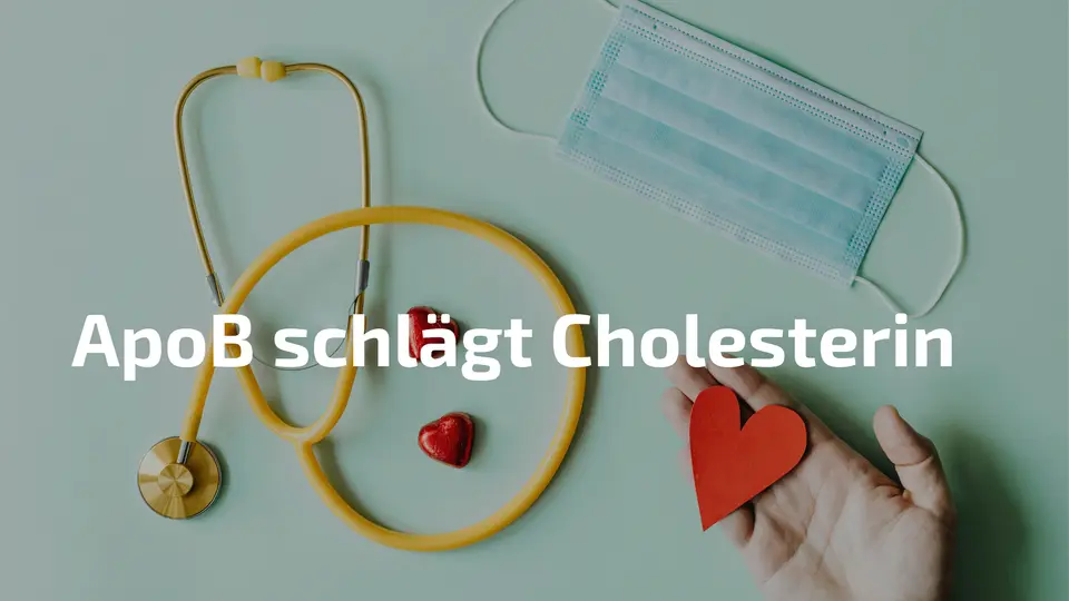 Herz Stethoskop Gesundheit – ApoB Herzinfarkt-Risiko besser als Cholesterin