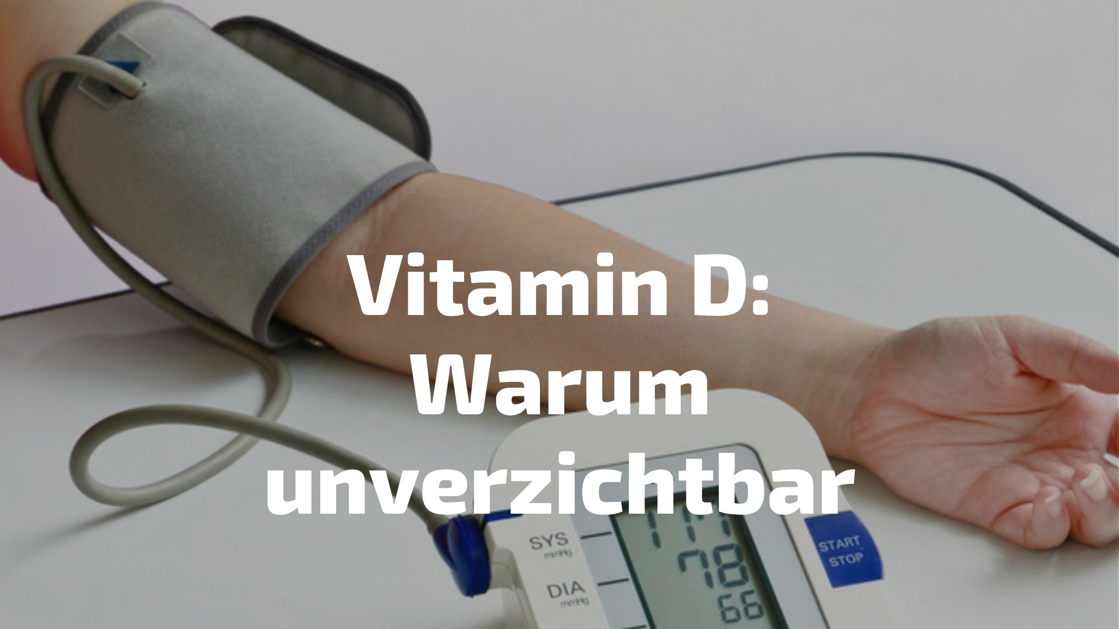 Vitamin D Mangel erkennen und Spiegel optimal aufbauen