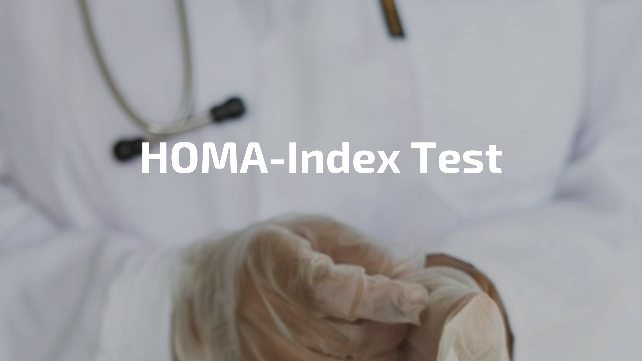 Bluttest – HOMA-Index Insulinresistenz messen