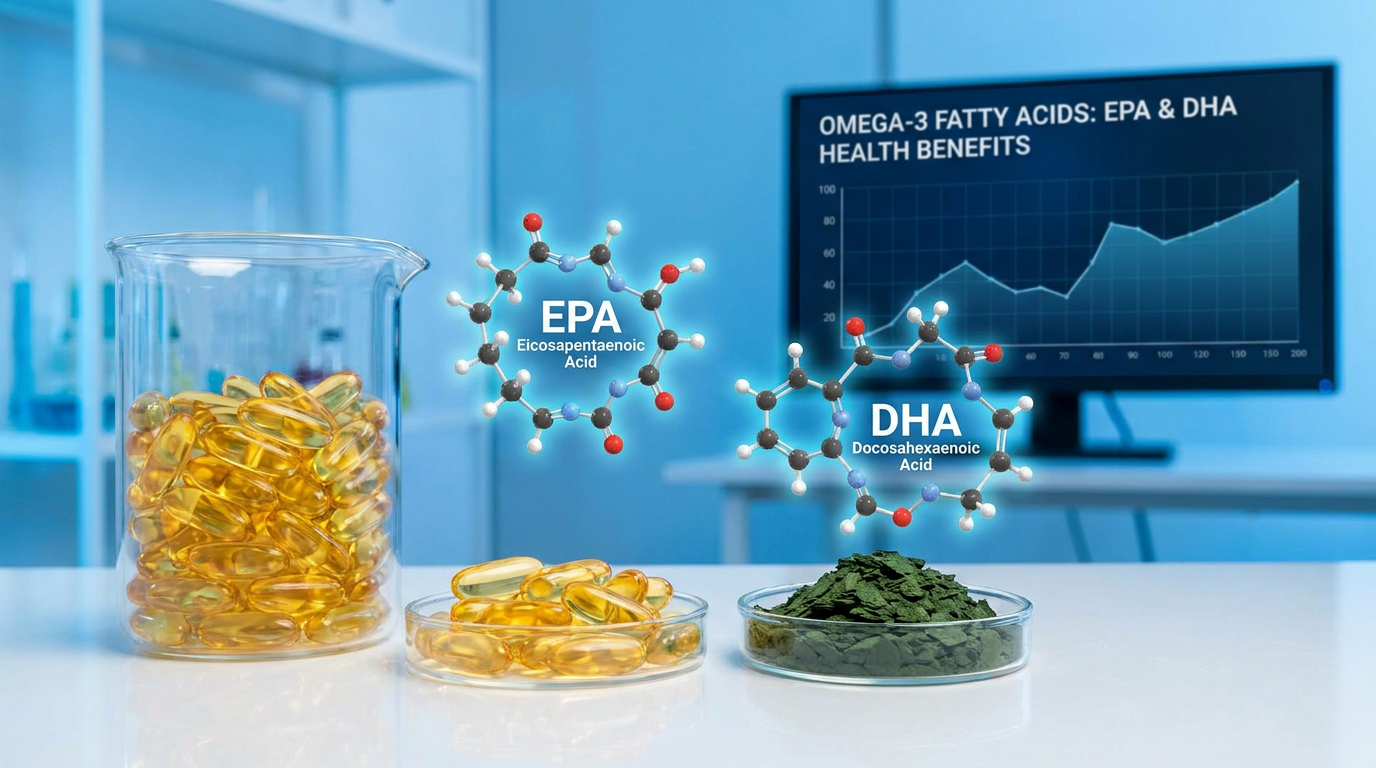 EPA DHA Unterschied – Omega-3 Fettsäuren Wissenschaft
