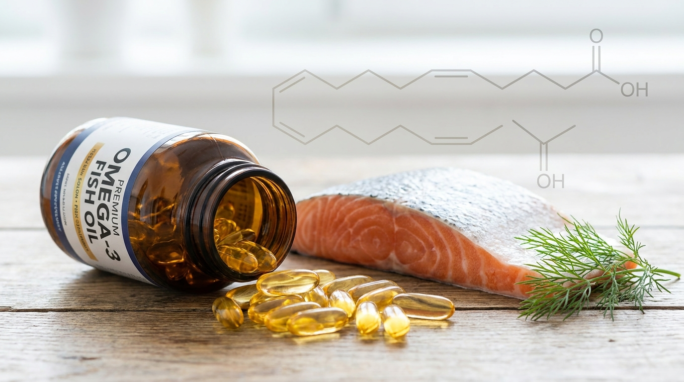 omega-3 wirkung – Fischöl und EPA DHA für Herz, Gehirn und Entzündungskontrolle