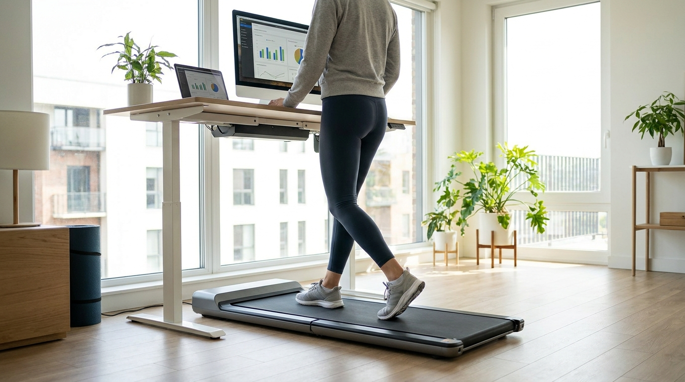 WalkingPad Longevity – Laufband unter Schreibtisch im Homeoffice