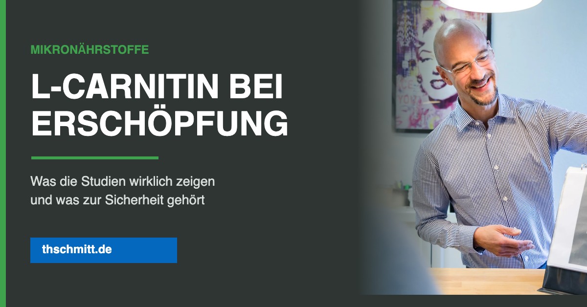 L-Carnitin bei Erschöpfung — was die Studien wirklich zeigen