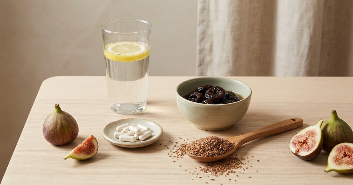 Welches Magnesium bei Verstopfung: Wasserglas, Kapseln, Pflaumen und Leinsamen