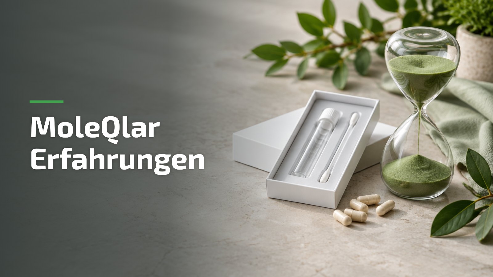 MoleQlar Erfahrungen: Alterstest-Kit und Kapseln für Longevity