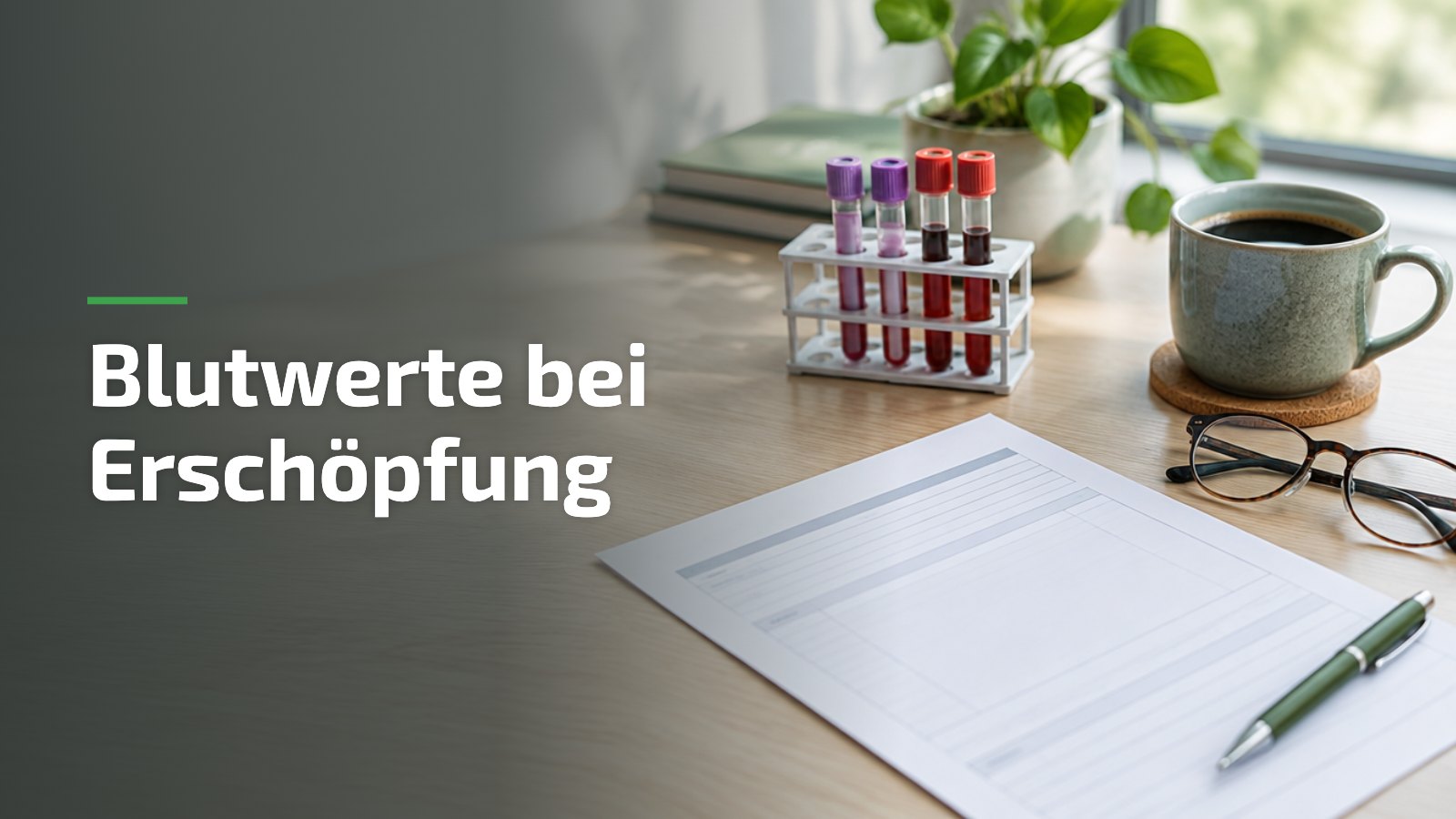 Welche Blutwerte bei Erschöpfung: Blutproben und Laborbefund am Morgen